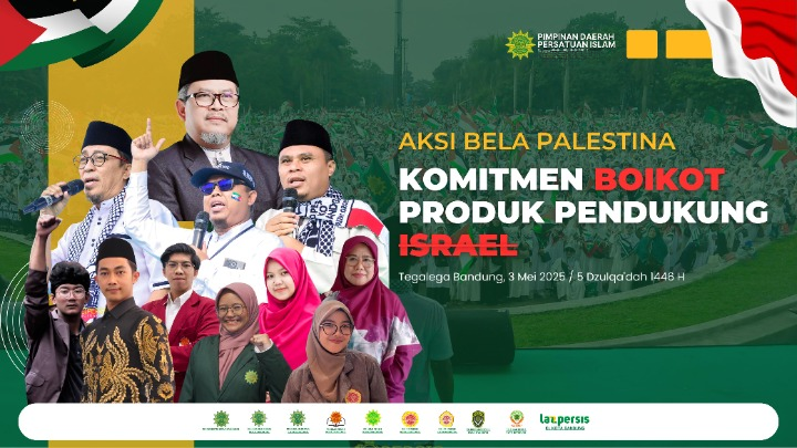 Aksi Bela Palestina, Persatuan Islam Kabupaten Ponorogo Mengajak Turun Aksi